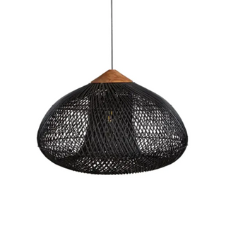 Bathari Handmade Rattan Pendant / Black_C