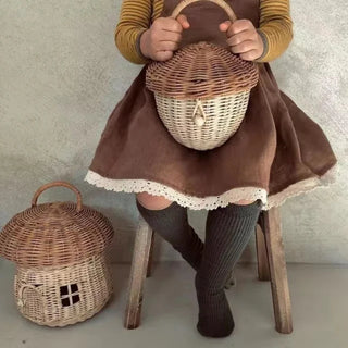 rattan-wicker-mushroom-house-basket-kids-toy-natural-nursery-playroom-decor