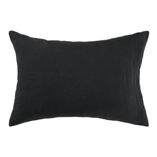 Black-Stone-Washed-Linen-Pillowcases-Natural-Bedding