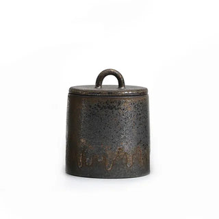 bronze-japanese-stoneware-ceramic-kitchen-storage-jar-canister-tea-coffee-sugar-spices-snacks-container