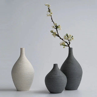 emi-modern-white-black-textured-ceramic-vase-contemporary-scandi-nordic-home-ornament-decor-accessory