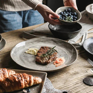 emica-grey-black-ceramic-porcelain-bowl-dinner-plate-serving-platter-japanese-rice-noodle-bowl-fruit-salad-serving-plate-tray-dinnerware