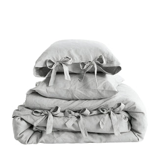 grey-pure-stone-washed-linen-bedding-set-3pcs-duvet-cover-pillowcases-with-ribbon-tie-closre-natural-bedding-home-decor 