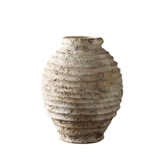 handmade-ribbed-terracotta-jar-ceramic-vase-natural-contemporary-wabi-sabi-coastal-home-decor-ornament-interior-accessory