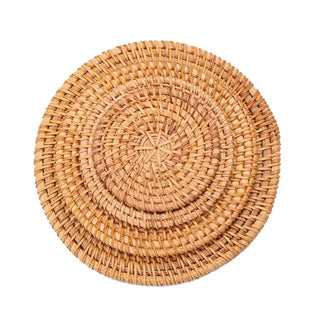 round-handwoven-rattan-coasters-table-placemats-coffee-dining-table-protectors-natural-home-decoration