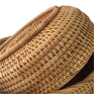 Round-Handwoven-Rattan-Storage-Baskets-Fruit-Bread-Tray-Home-Storage-Organisation