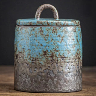 kiln-blue-small-japanese-stoneware-ceramic-kitchen-storage-jar-canister-tea-coffee-sugar-spices-snacks-container