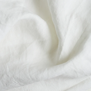 Linen Duvet Cover / White