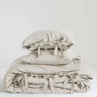 flax-pure-stone-washed-linen-bedding-set-3pcs-duvet-cover-pillowcases-with-bow-tie-closre-natural-bedding-home-decor 