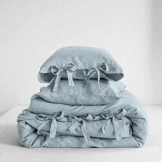 ocean-blue-pure-stone-washed-linen-bedding-set-3pcs-duvet-cover-pillowcases-with-ribbon-tie-closre-natural-bedding-home-decor 