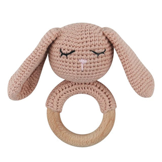 pink-crochet-bunny-wooden-teething-ring-baby-rattle-teether-natural-safe-baby-toy