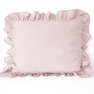 Pink-Ruffled-Stone-Washed-Linen-Pillowcases-Natural-Bedding