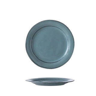 Oda Artisanal Dinner Plate / Teal