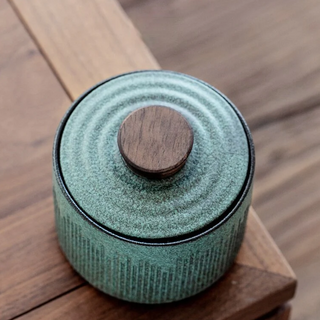 turquoise-small-handmade-ceramic-kitchen-storage-canister-jar-container-tea-coffee-sugar-caddy