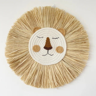 handmade-raffia-lion-wall-deco-wall-hanging-hand-woven-straw-decorative-ornament-kids-room-nursery-boho-nordic-home-decor