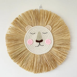 handmade-raffia-lion-wall-deco-wall-hanging-hand-woven-straw-decorative-ornament-kids-room-nursery-boho-nordic-home-decor